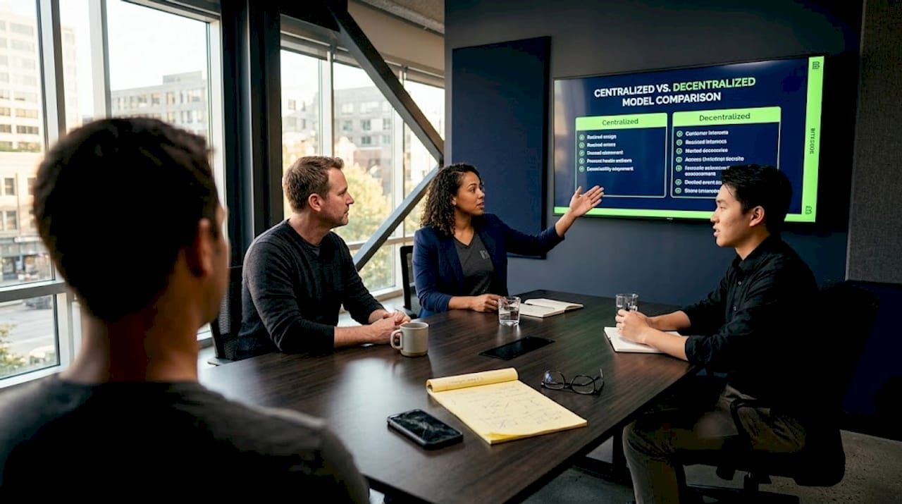 Team compares centralized versus decentralized automation
