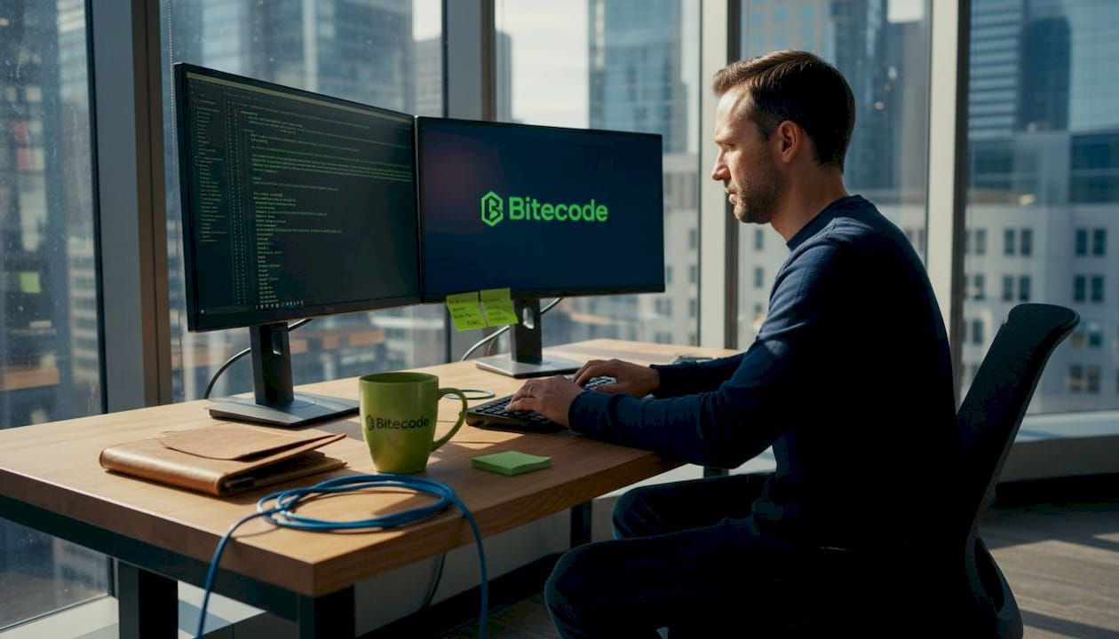 Engineer configuring automation integration setup