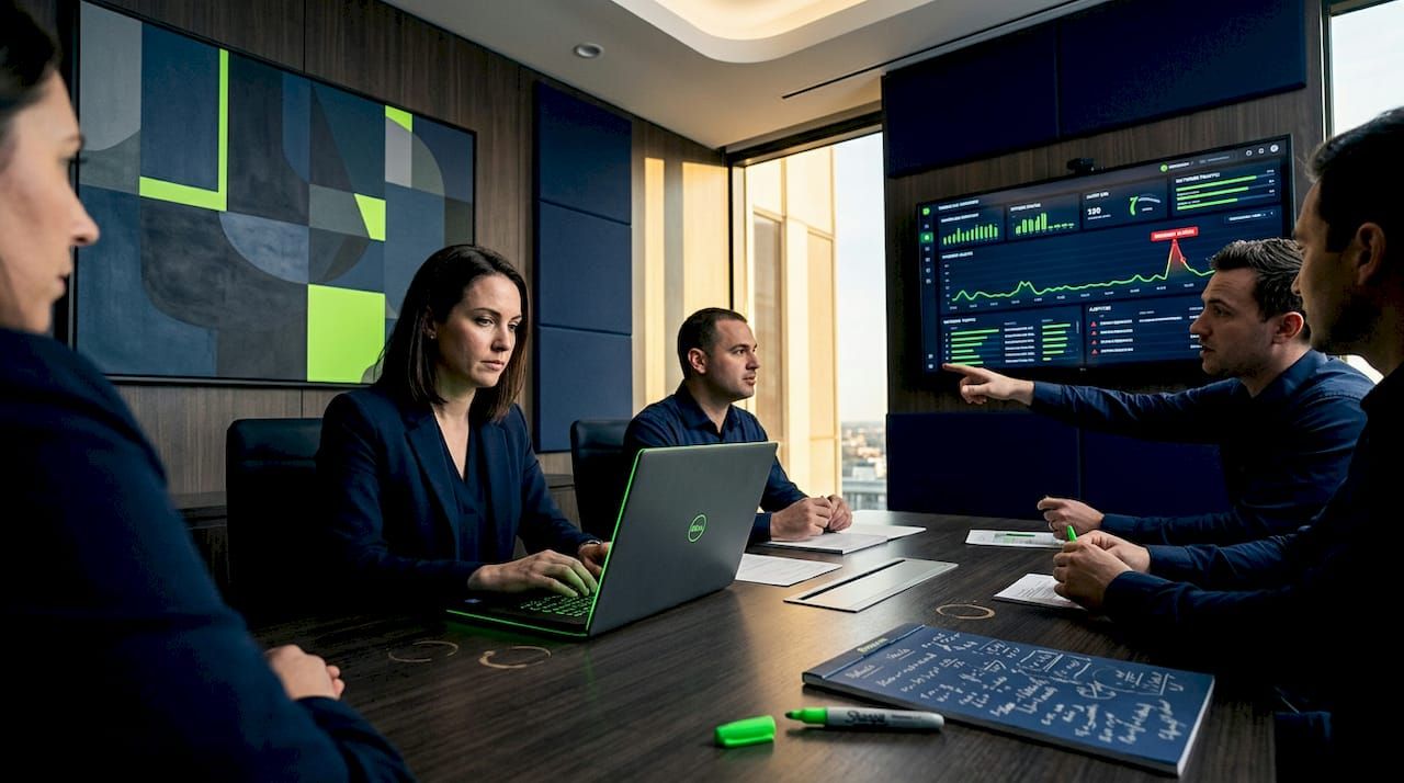 Team collaborates on live workflow monitoring
