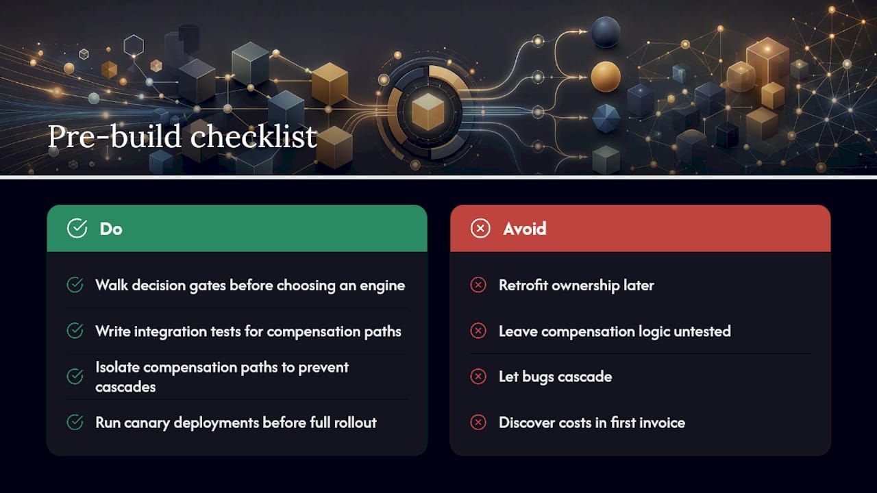 A Practical Checklist Before You Build — overview diagram