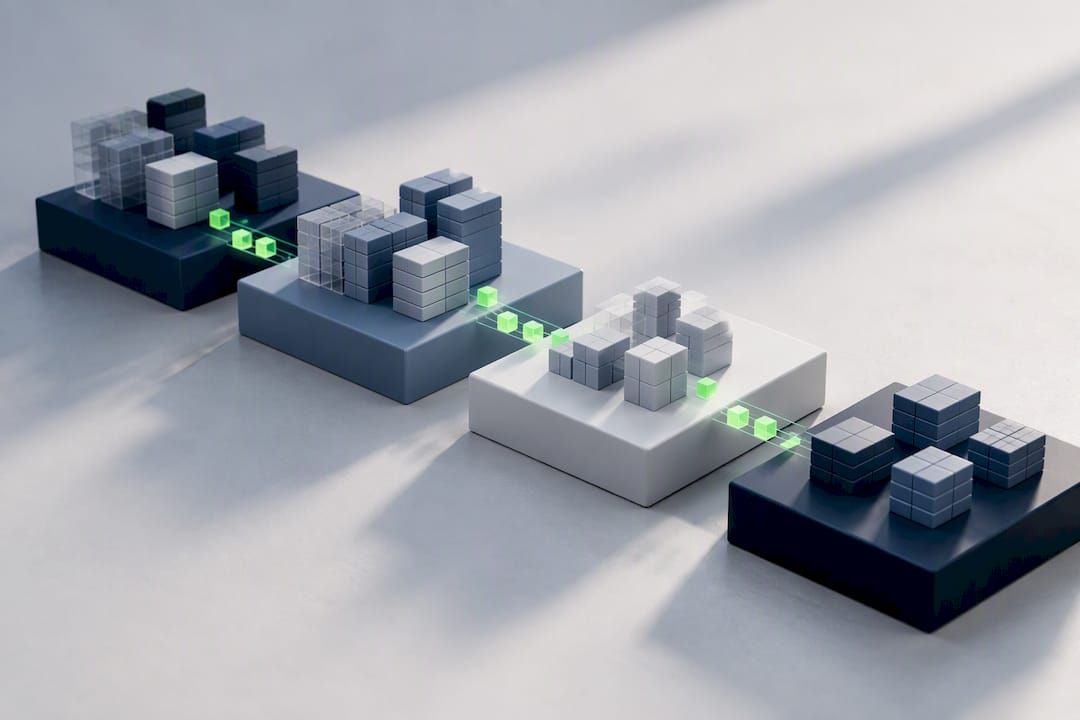 Layered append-only finance data architecture