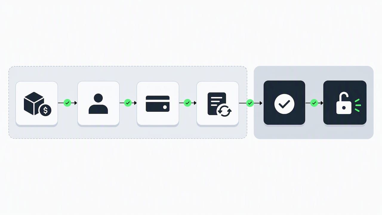 API-first subscription integration sequence