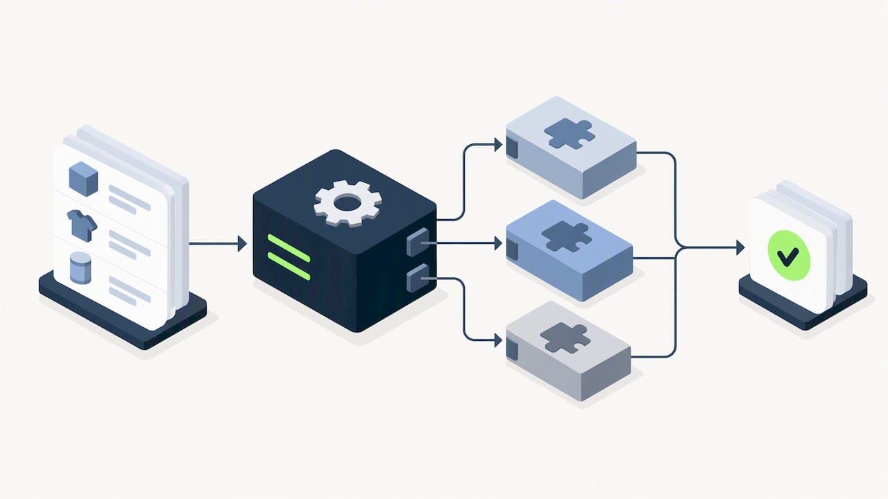 Reusable tax engine connected to state rule modules