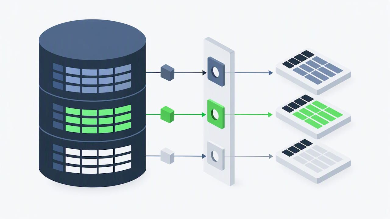 Database rules isolate tenant records by role