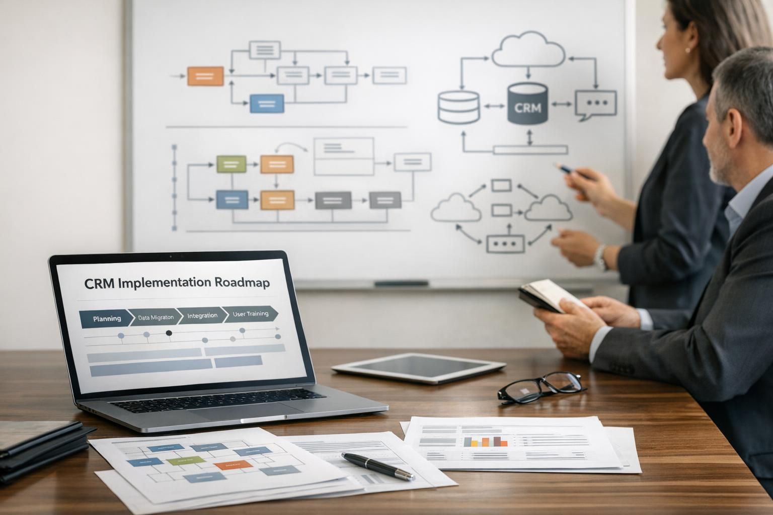 Team discussing when a SaaS LMS is enough versus when a custom build is needed.